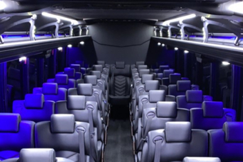 San Marcos Charter Bus Interior