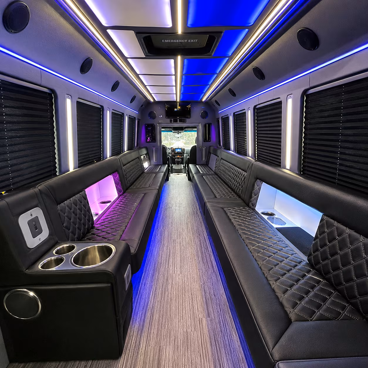 san marcos party bus rentals inside