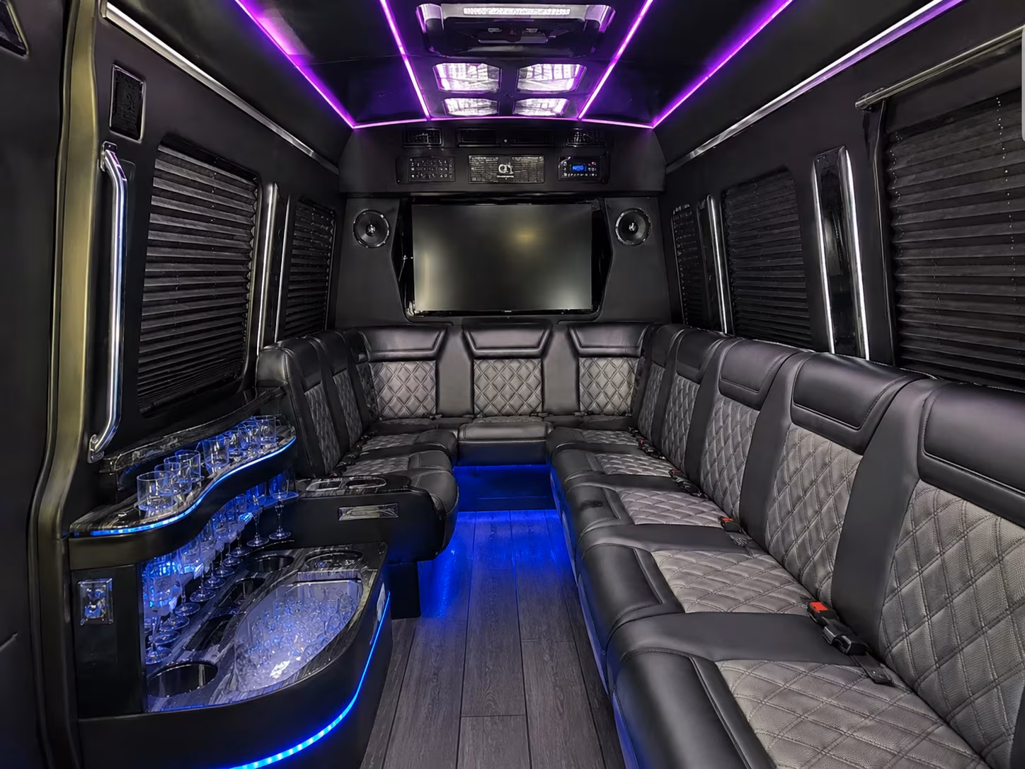san marcos sporting event transportation onboard seating